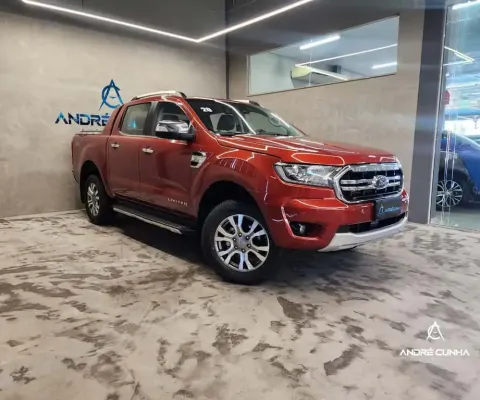 Ford Ranger Limited 3.2 4x4 CD Diesel Aut. - Vermelha - 2019/2020
