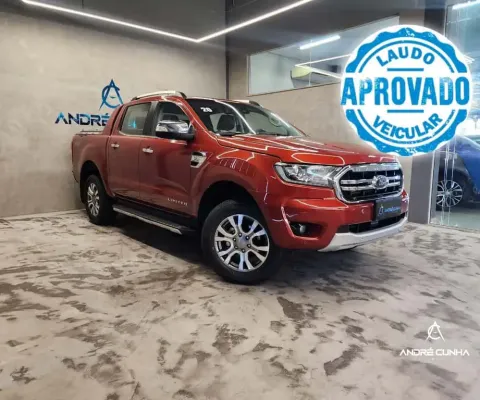 Ford Ranger Limited 3.2 4x4 CD Diesel Aut. - Vermelha - 2019/2020