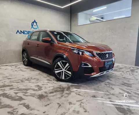 Peugeot 3008 Griffe 1.6 Turbo 16V 5p Aut.  - Marrom - 2017/2018