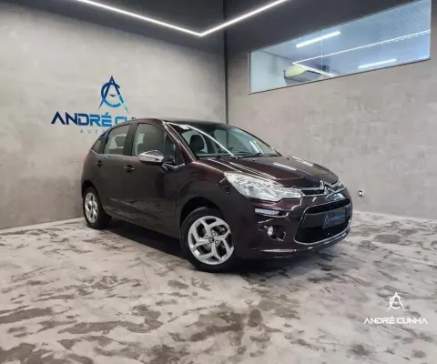 Citroën C3 Excl. 1.6 VTi Flex Start 16V 5p Aut.  - Marrom - 2017/2018
