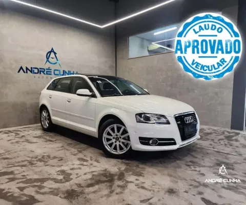 Audi A3 Sportback 2.0 16V TFSI S-tronic  - Branca - 2010/2011