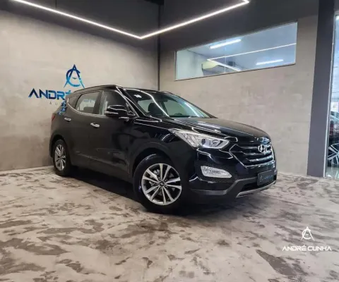 Hyundai Santa Fe/GLS 3.3 V6 4X4 Tiptronic  - Preta - 2015/2016