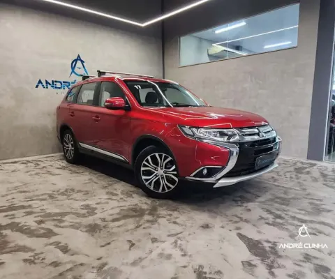 Mitsubishi Outlander 2.0 16V 160cv Aut.  - Vermelha - 2016/2017