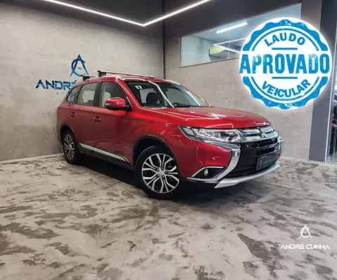 Mitsubishi Outlander 2.0 16V 160cv Aut. - Vermelha - 2016/2017