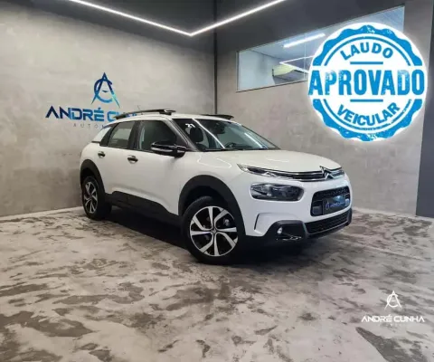 Citroën C4 CACTUS SHINE Pack 1.6 Turbo Flex Aut.  - Branca - 2020/2021