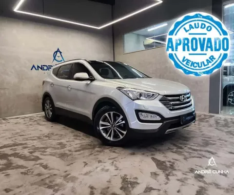 Hyundai Santa Fé GLS 3.3 V6 4X4 Tiptronic  - Prata - 2014/2015