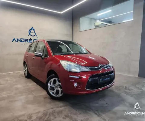 Citroën C3 Excl. 1.6 VTi Flex Start 16V 5p Aut. - Vermelha - 2012/2013