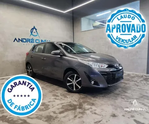 Toyota Yaris XS Connect 1.5 Flex 16V 5p Aut.  - Cinza - 2021/2022