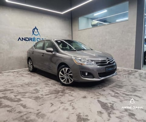 Citroën C4 LOUNGE Tendance 1.6 Turbo 4p Aut - Cinza - 2015/2015