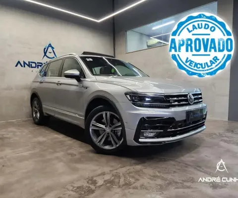 Volkswagen Tiguan Allspac R-Line 350 TSI 2.0 4x4  - Prata - 2019/2020