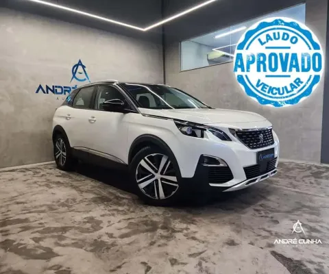 Peugeot 3008 Griffe Pack 1.6 Turbo 16V 5p Aut.  - Branca - 2018/2019