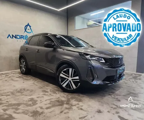 Peugeot 3008 GT Pack 1.6 Turbo 16V 5p Aut.  - Cinza - 2021/2022