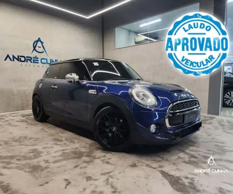 Mini Cooper S 2.0 Turbo 16v 3p Aut.  - Azul - 2015/2016