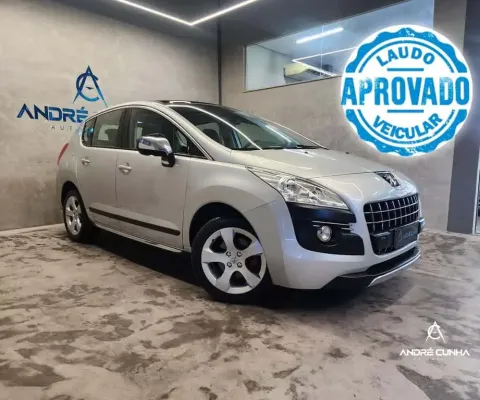 Peugeot 3008 Griffe 1.6 Turbo 16V 5p Aut.  - Prata - 2013/2014