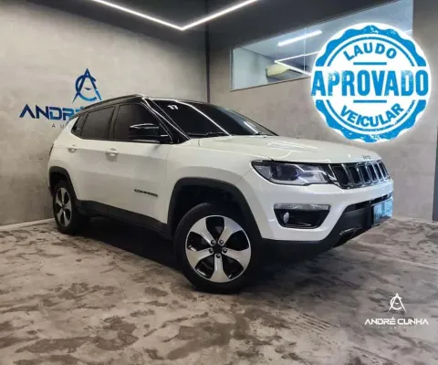Jeep Compass LONGITUDE 2.0 4x4 Dies. 16V Aut.  - Branca - 2017/2017