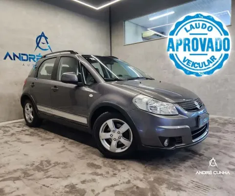 Suzuki SX4 2.0 16V 145cv 4WD 5p Aut. - Cinza - 2012/2012