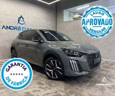 Peugeot 208 PEUGEOT 208 GT TURBO - Cinza - 2025/2025