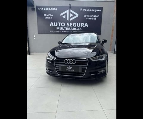 Audi A3 SPORTBACK 1.8 16V TFSI S-TRONIC 5P - Preta - 2014/2014