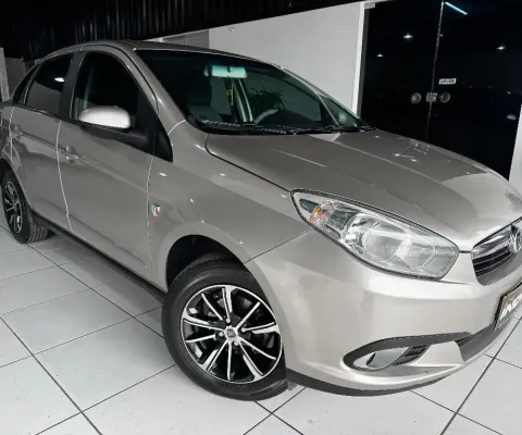 Fiat Grand Siena 1.4 Attractive 2013 Bege Completo!!!