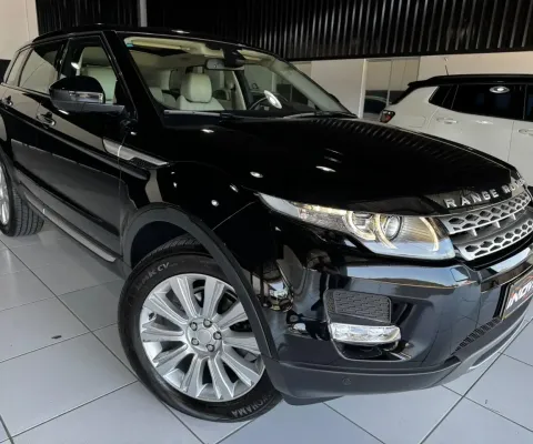 Range Rover Evoque 2.2TB Prestige Diesel 2015 Preta Único Dono!!!