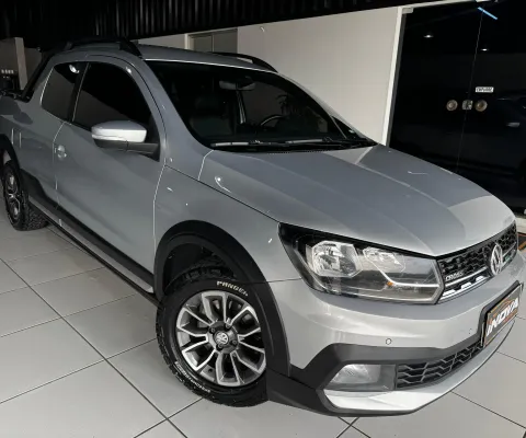 Volkswagen Saveiro Cross 1.6 CD 2019 Prata Completa !!!!!!