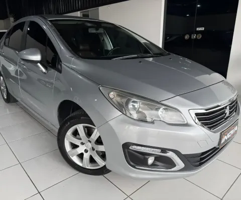 Peugeot 408 Sedan 1.6 TB Business 2017 Prata Automático !!!