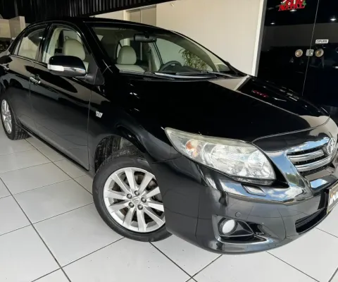 Toyota Corolla 1.8 SE-G 2010 Preto Automático Top de Linha!!!