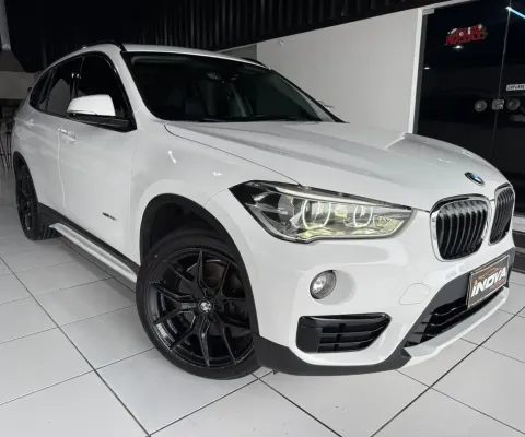 BMW X1 xDrive 2.0 Com Teto Solr Panorâmico 2017 – Branca!!!!