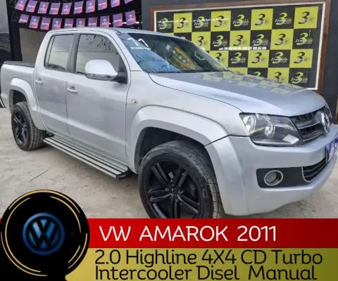 Volkswagen Amarok 2011 2.0 highline 4x4 cd 16v turbo intercooler diesel 4p manual