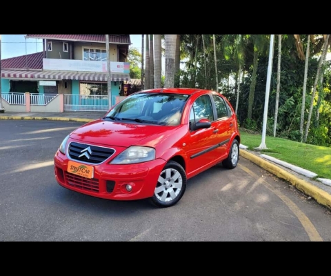 Citroën C3 1.4 GLX - Vermelha - 2011/2012