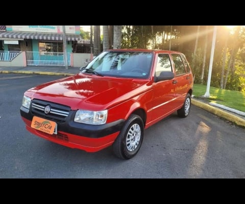 Fiat Mille UNO  ECONOMY - Vermelha - 2012/2012