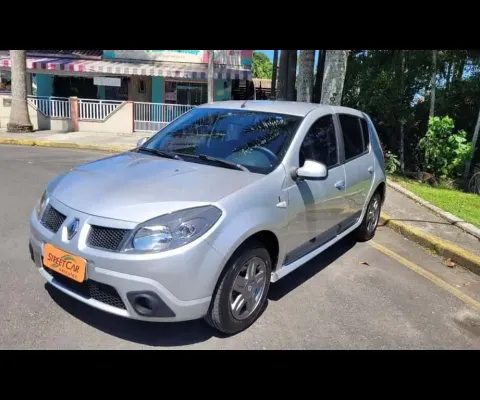 Renault Sandero 1.6 Vibe - Prata - 2010/2010