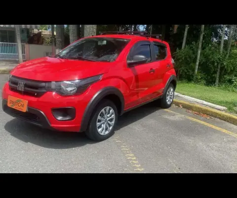 Fiat Mobi LIKE - Vermelha - 2021/2022