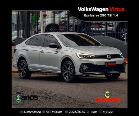 VOLKSWAGEN VIRTUS Exclusive 250TSI 1.4 Flex 16V Aut