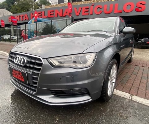 Audi A3 Sedan 220CV - Cinza - 2015/2016
