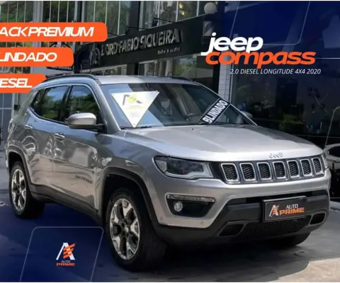 Jeep Compass 2020 2.0 16v diesel longitude 4x4 automático
