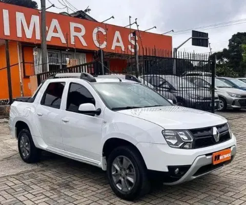 Renault Duster OROCH DYNA. 2.0 HI-FLEX 16V AUT. - Branca - 2017/2017