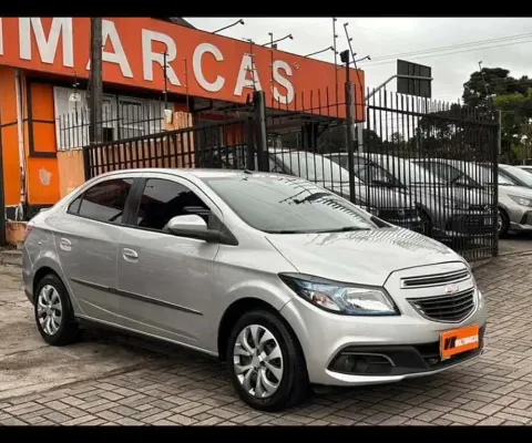 Chevrolet Prisma Lt 1.4 2014  - Prata - 2013/2014