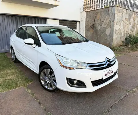 Citroen C4 lounge 2015 1.6 tendance 16v turbo gasolina 4p automático