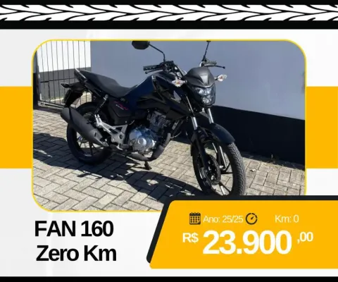 FAN 160 2025 ZERO KM