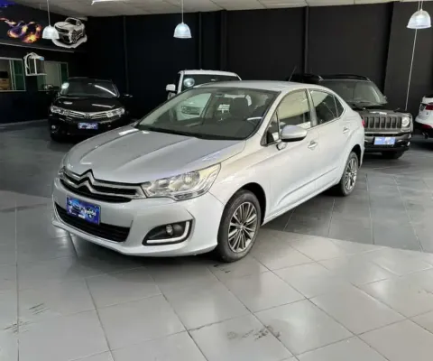 Citroen C4 lounge 2018 1.6 thp flex origine bva