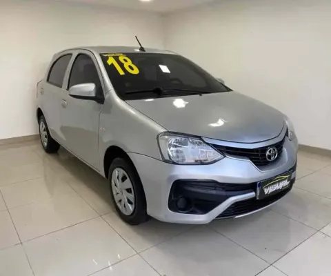 Toyota Etios 2018 1.3 x 16v flex 4p automático