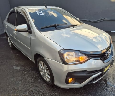 Etios sedan 1.5 flex 2019 impecável manual
