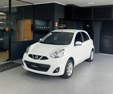 Nissan March SV 1.0 2018 COM VISTORIA CAUTELAR APROVADA!!!