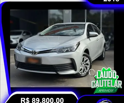 COROLLA 1.8 16V 4P GLI FLEX AUTOMÁTICO 2018