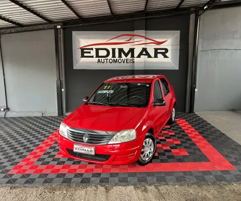 Logan 1.0 completo 2011 MANUAL E CHAVE RESERVA ,EDIMAR AUTOMÓVEIS CANOAS 