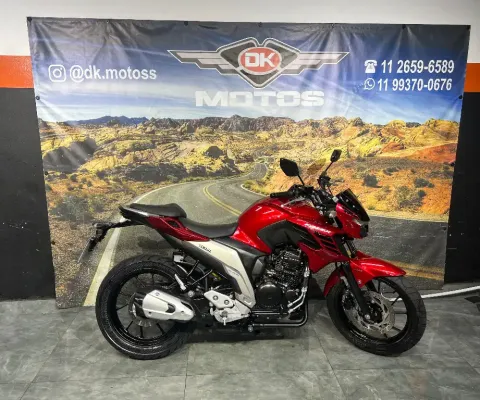 YAMAHA FZ25 FAZER 2022 VERMELHA 