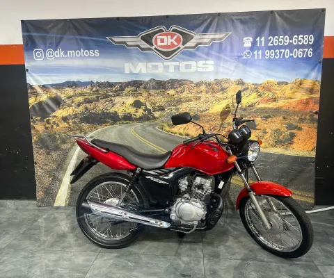HONDA CG 125 FAN ES 2010 VERMELHA 