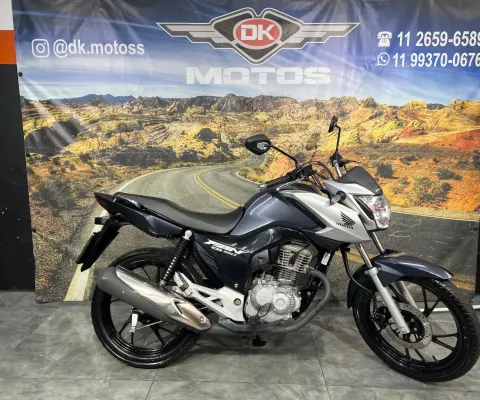 HONDA CG 160 FAN 2024 CINZA