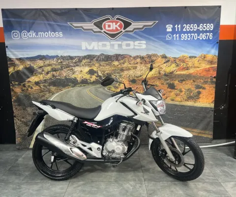 HONDA CG 160 FAN 2018 BRANCA 